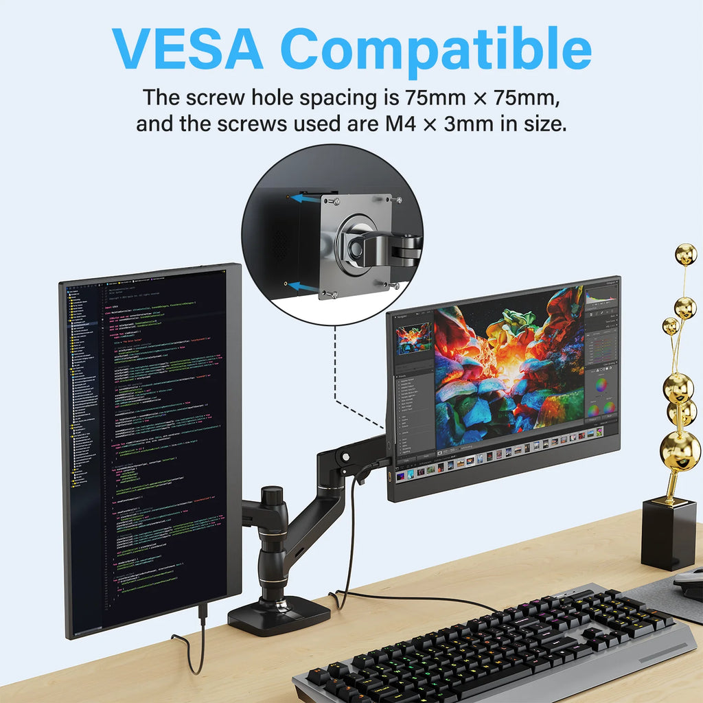 15.6" Full HD Portable Monitor - USB-C & Mini HDMI