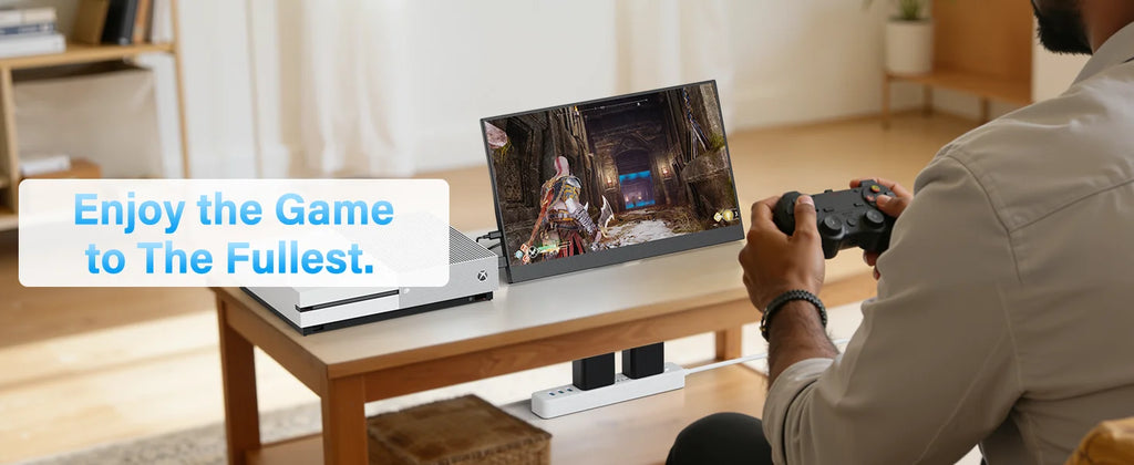 15.6" Full HD Portable Monitor - USB-C & Mini HDMI