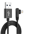 90° Fast Charging Lightning Cable (6.6 ft)